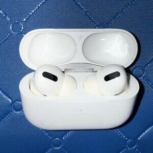 Apple AirPods Pro Bluetooth Wireless Earbuds White with Charging Case GEN 1